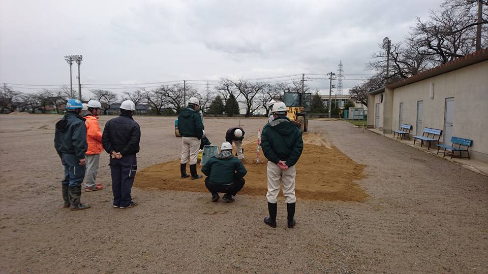 土壌改良工法　ヘルシークレー　富山県